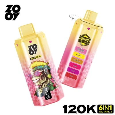 ZOOY 6 IN 1 FAVORS 120K elektron sigaret